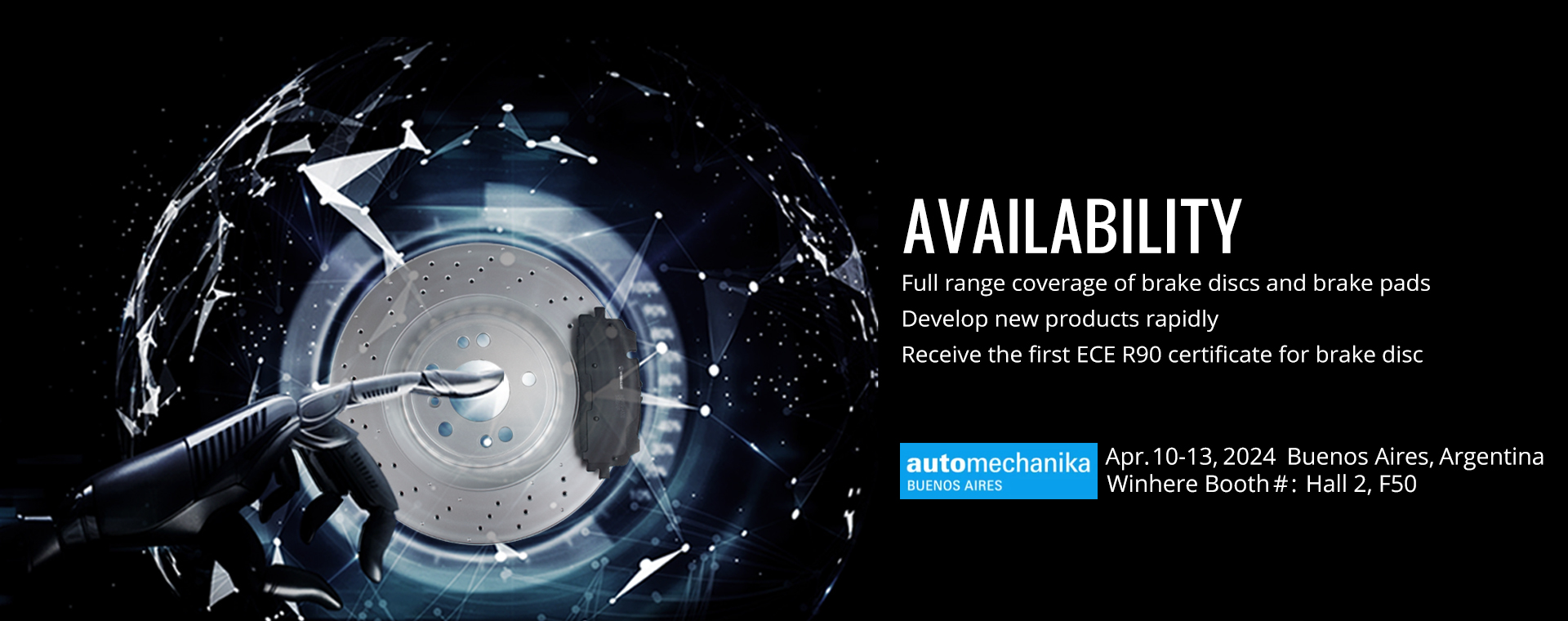 brake discs and pads availability 4