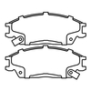 Brake Pad for OE#45022-SA6-N50 Front Auto Spare Parts