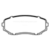 Brake Pad for FORD, LINCOLN Front ECE R90