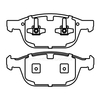 No Dust Front Brake Pad for OE#30793943 Auto Spare Parts ECE R90