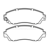 Front Ceramic Copper Free Brake Pad for OE#45022-SHJ-A00 Auto Spare Parts