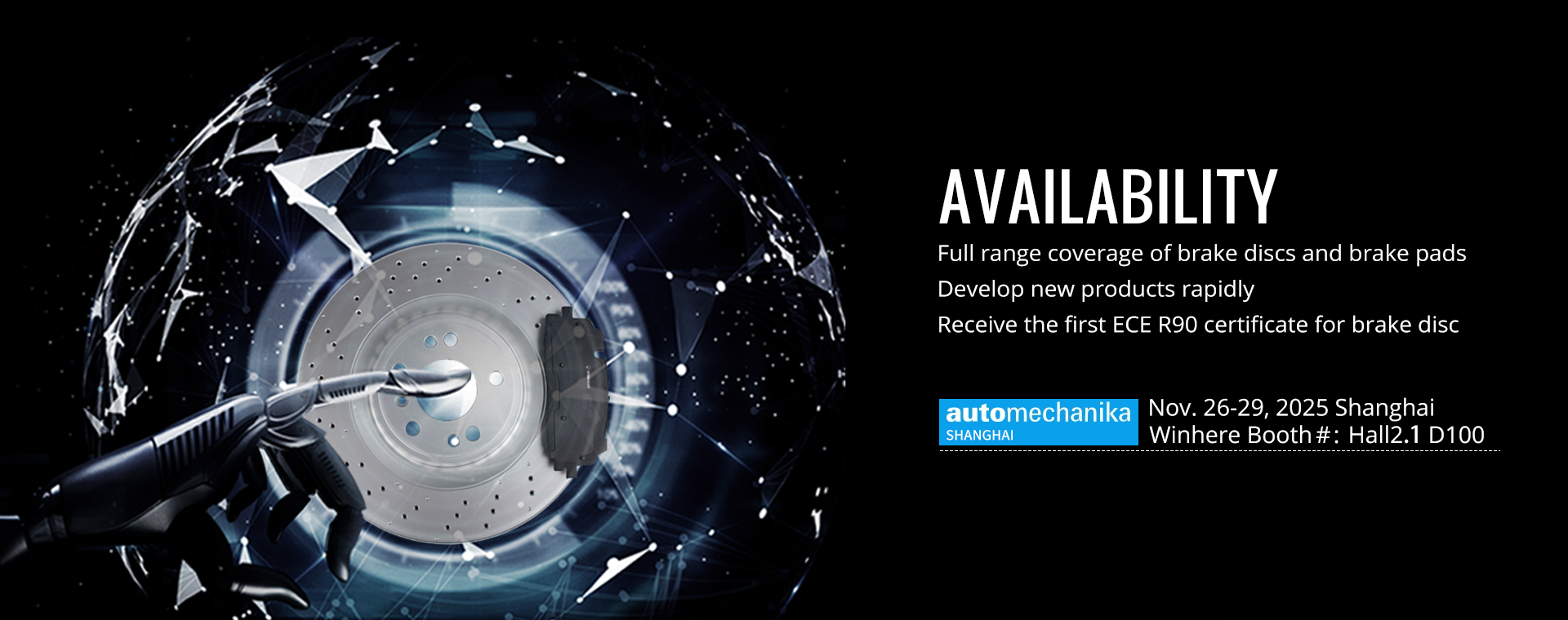 brake discs and pads availability 4