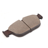 Front Brake Pad for PEUGEOT with Backing Plate