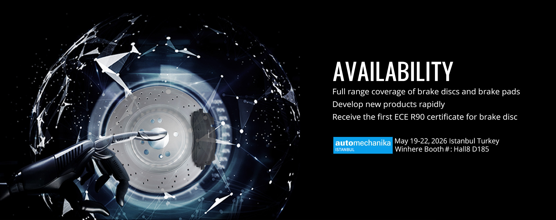 brake discs and pads availability 4